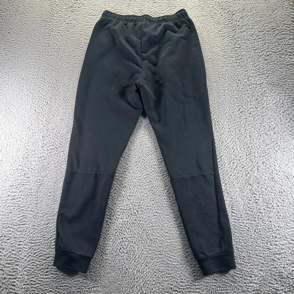 Nike Dri-Fit Sweatpant S Mens‎ Black Cotton Denim Tapered Drawstring Performance